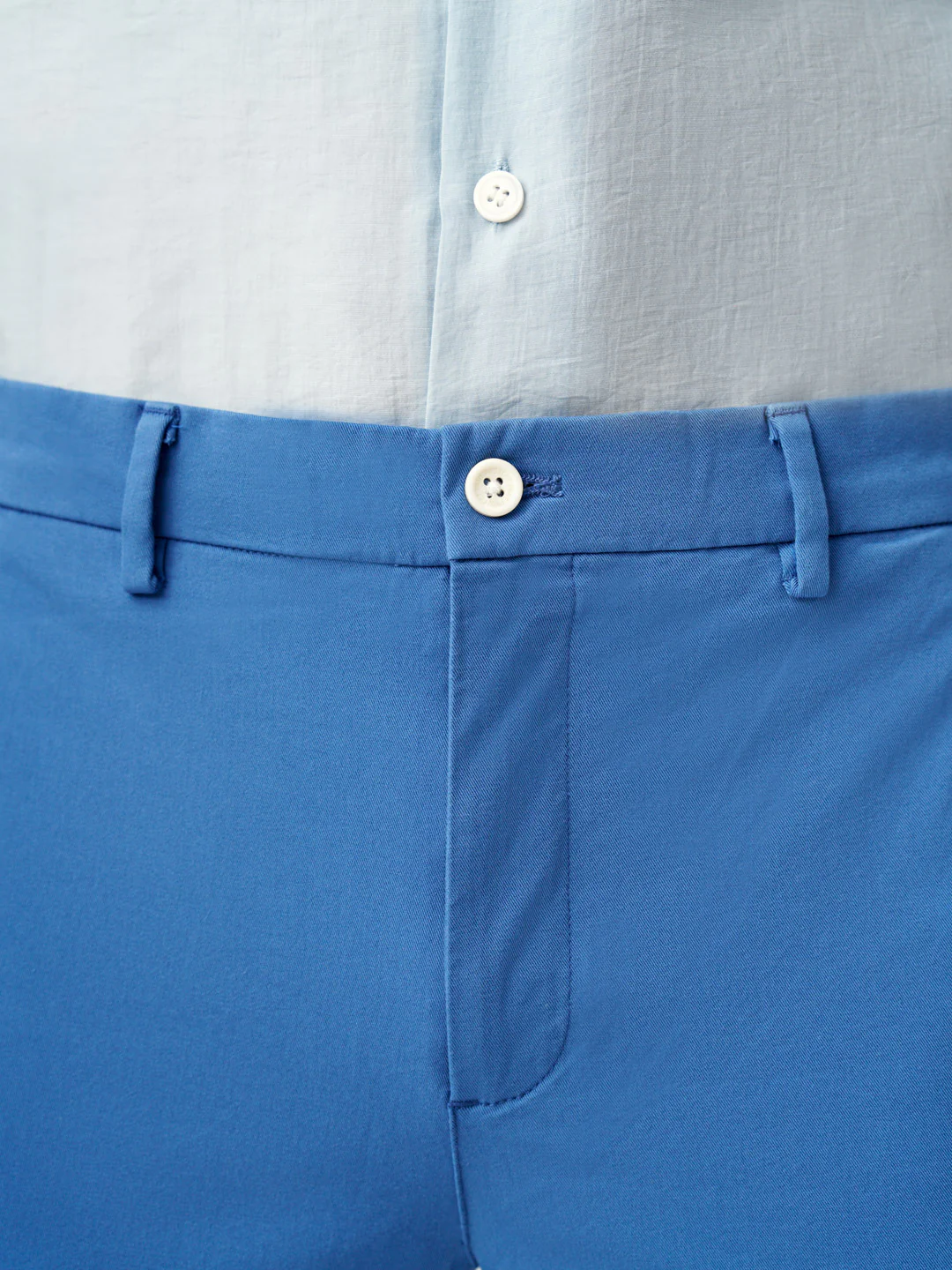 Airforce Blue Stretch Chinos - Image 8