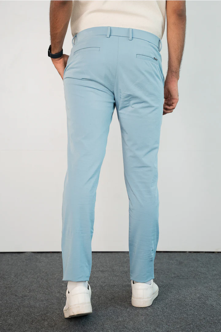 Arctic Blue Stretch Chinos - Image 5