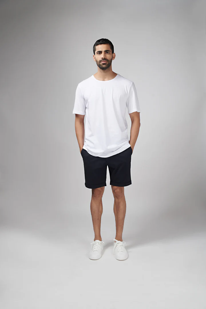 Bangalore Black Power Stretch Chino Shorts - Image 3