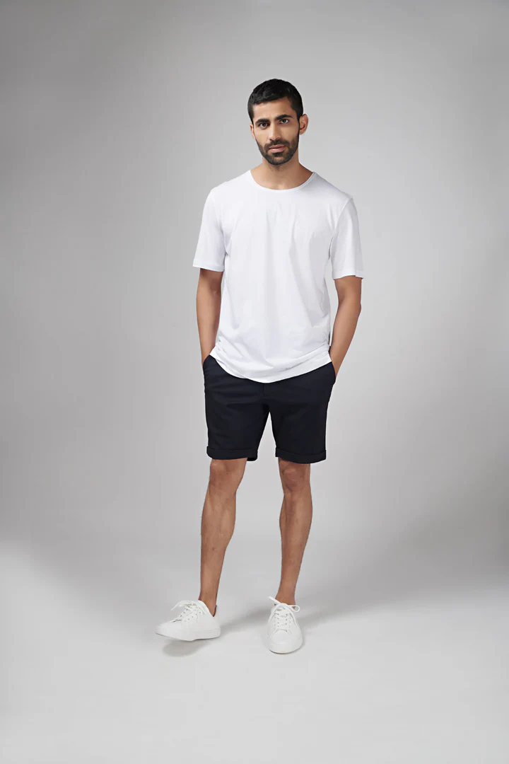 Bangalore Black Power Stretch Chino Shorts - Image 4