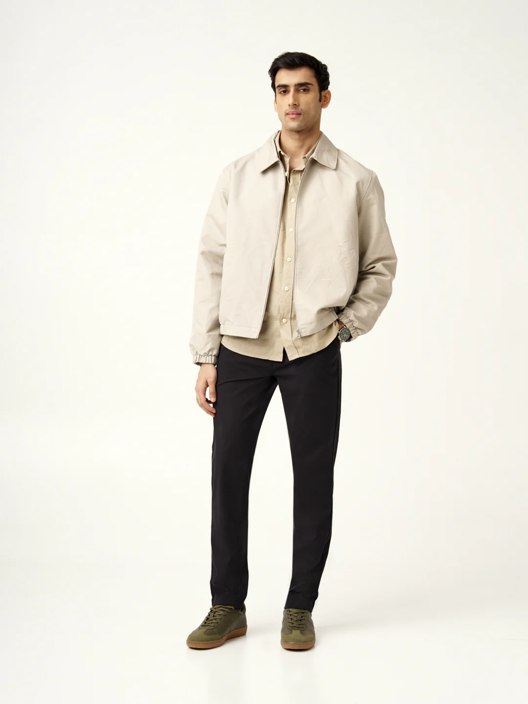 Black Shadow Stretch Chinos - Image 13