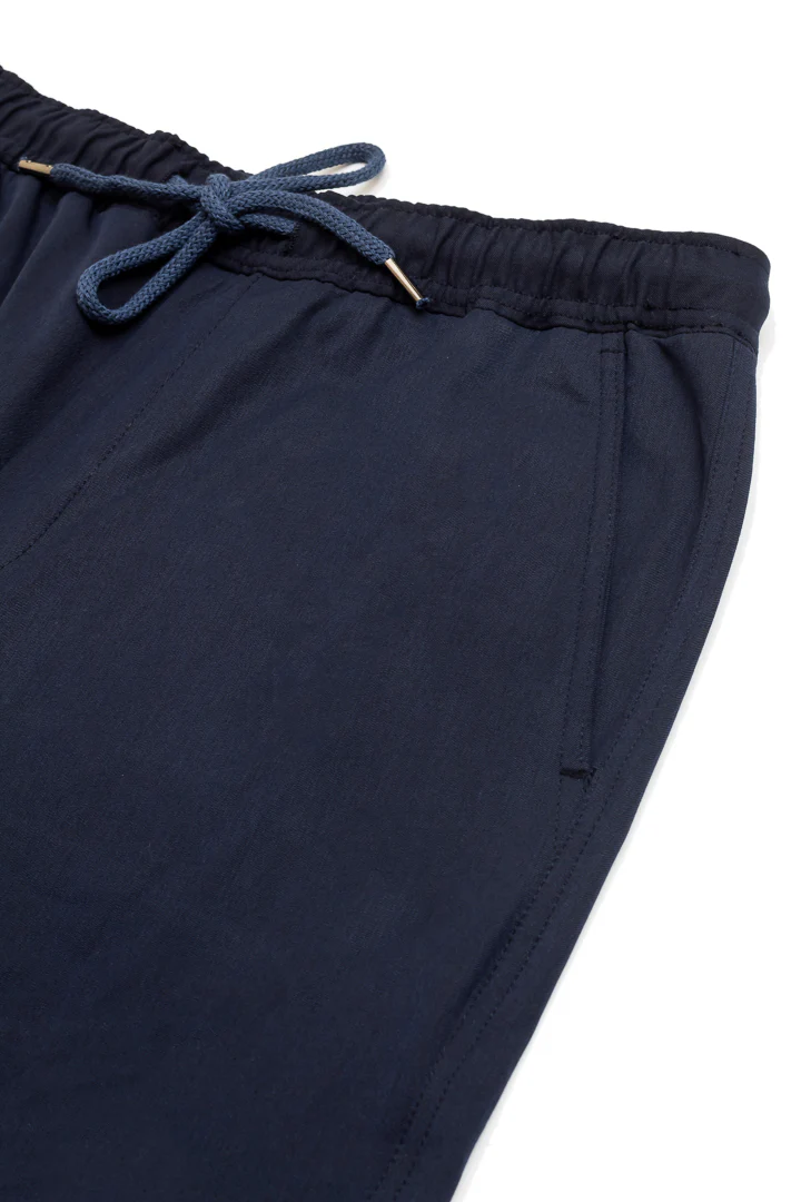 Eco Navy Stretch Cargo Pants - Image 4