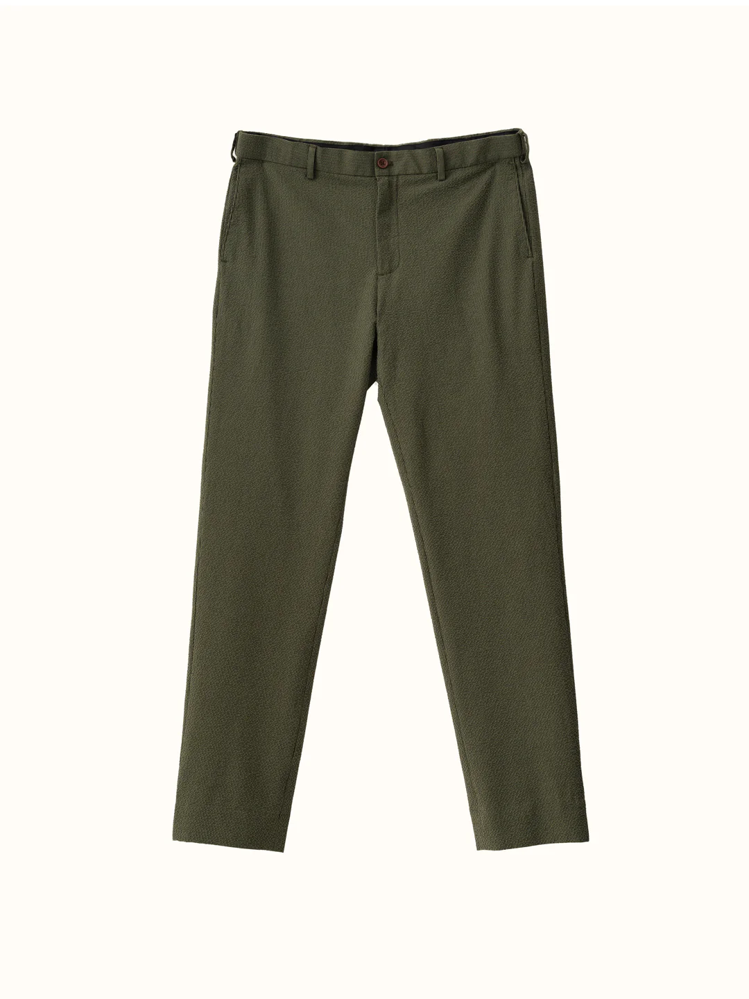 Chandigarh Green Checks  Seersucker Pants - Image 4