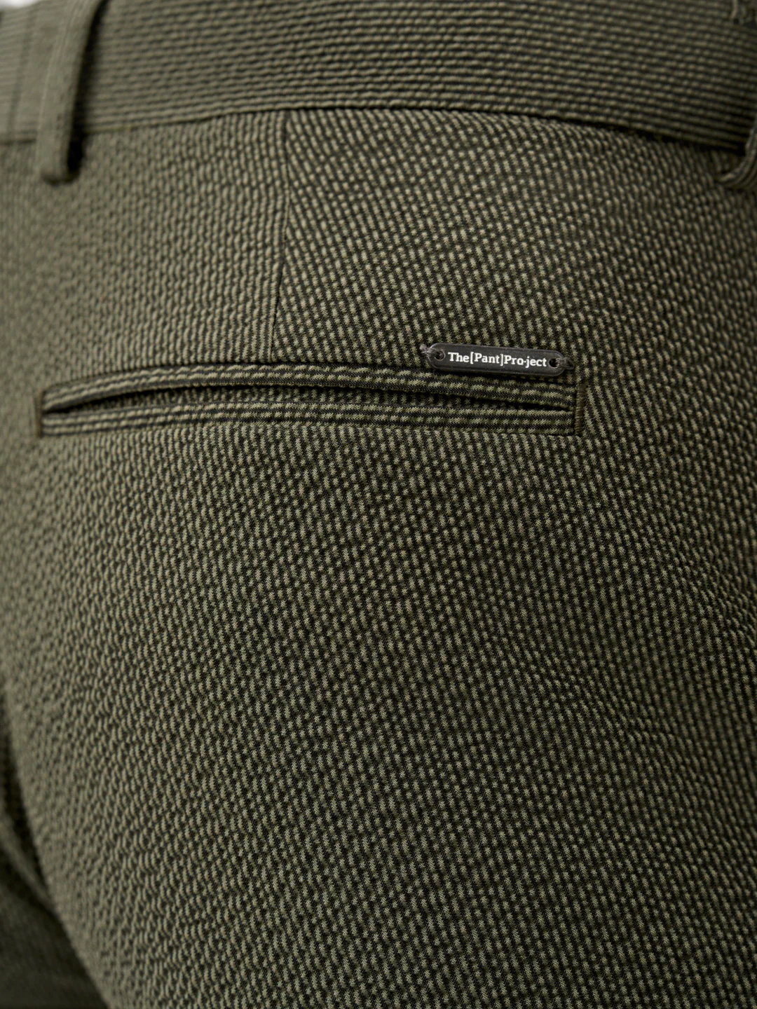 Chandigarh Green Checks  Seersucker Pants - Image 6