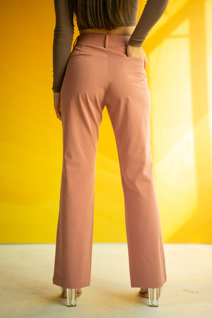 Coral Cotton Stretch Chinos - Women - Image 6