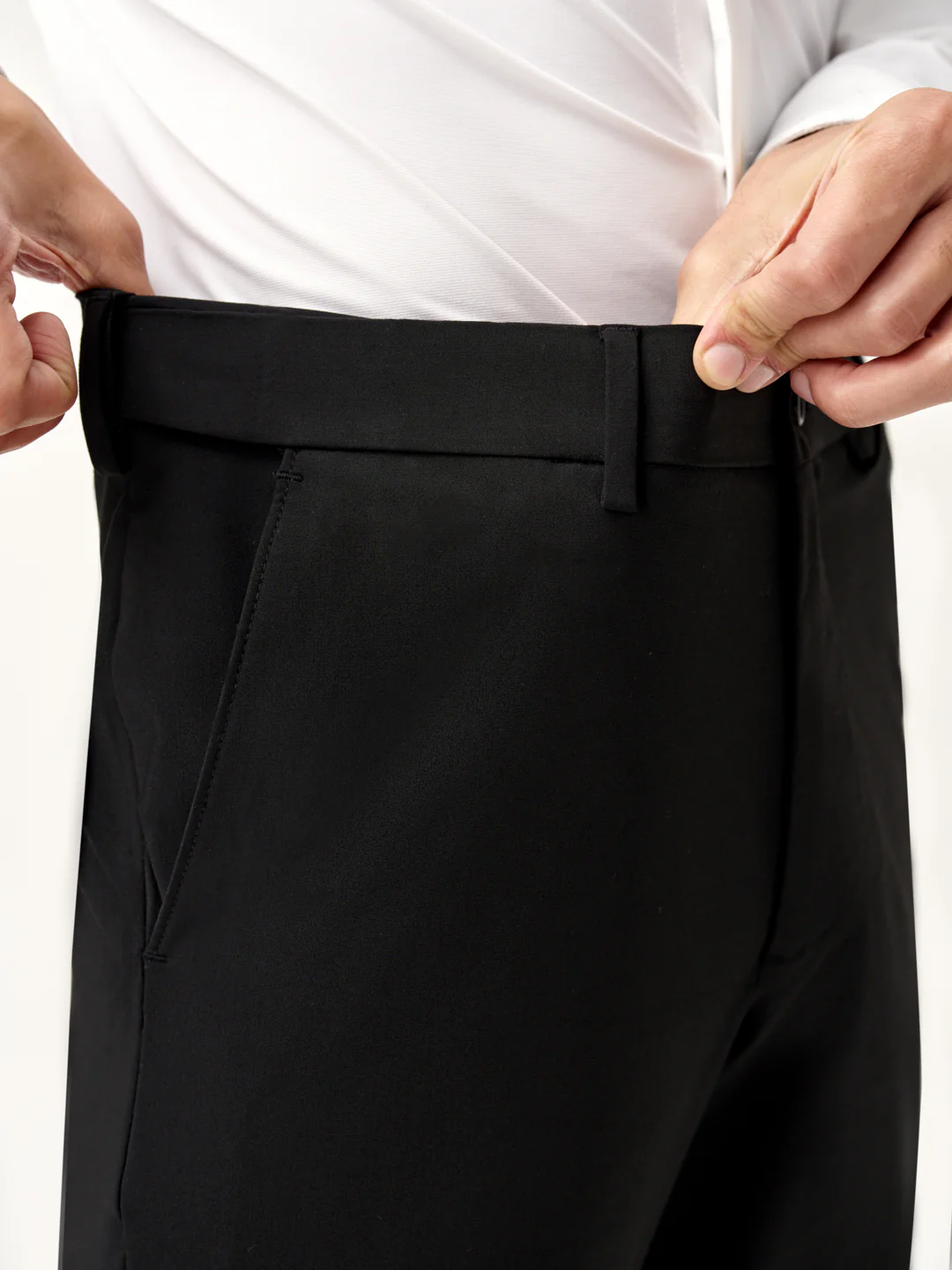 Ebony Black Stretch Pants - Image 5