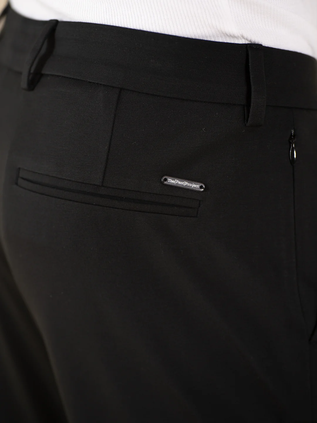 Malai Black Soft-touch Slim Fit Power Stretch Pants - Image 8