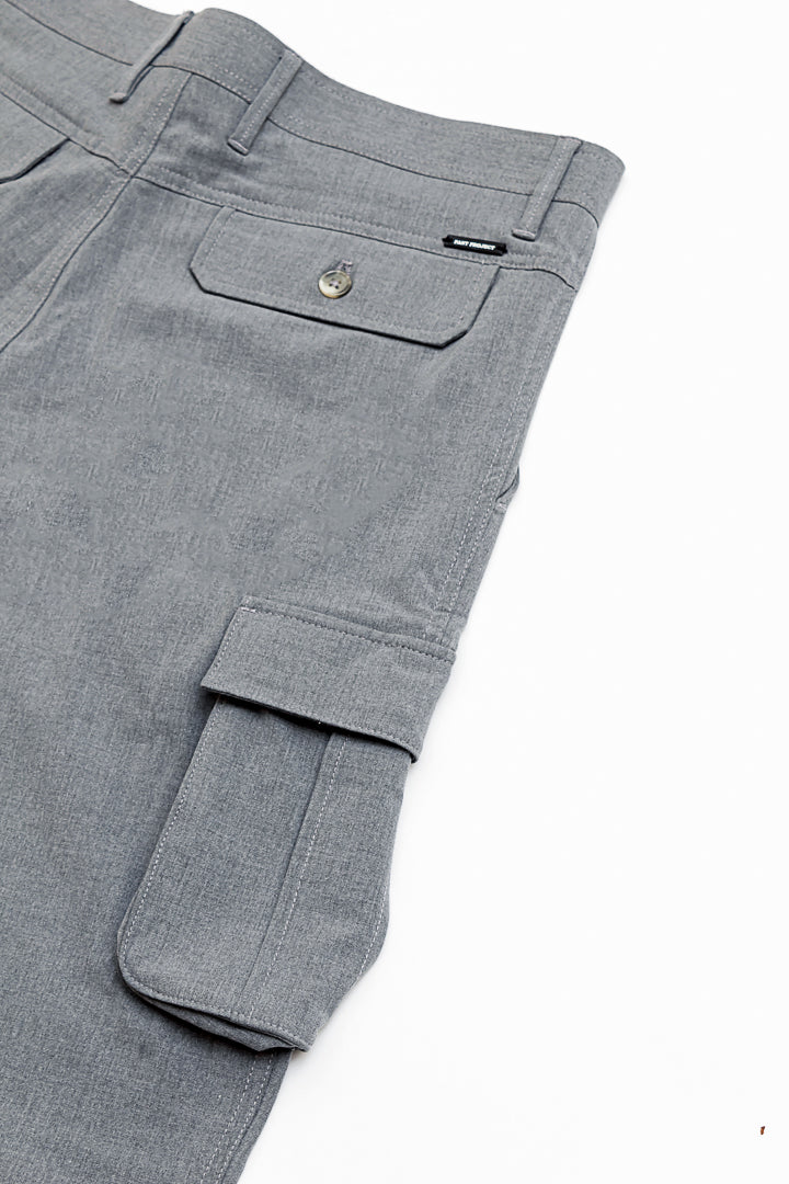 Mineral Grey Stretch Cargo Pants - Image 10