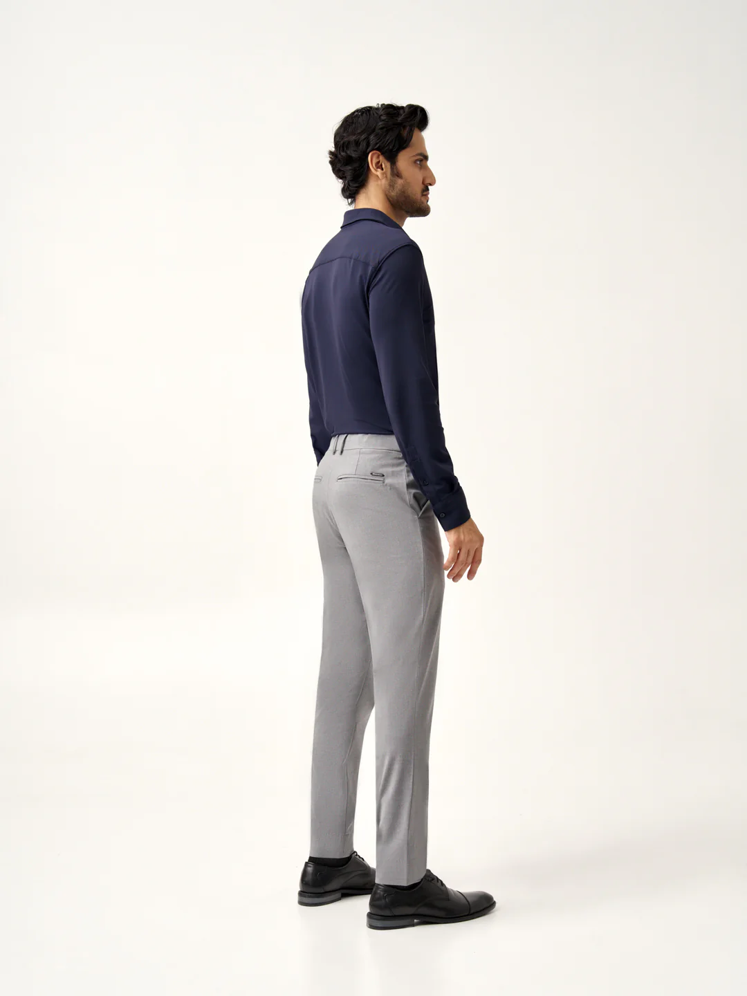 Mineral Grey Stretch Pants - Image 8