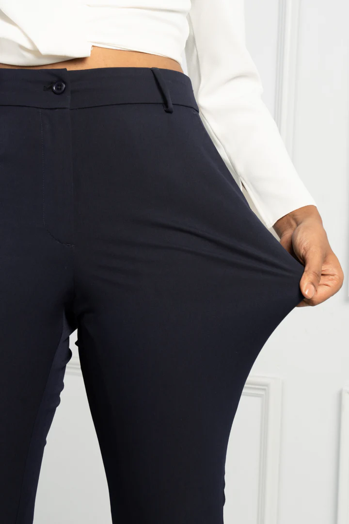 Navy All Weather Stretch Pants - Women - Image 3