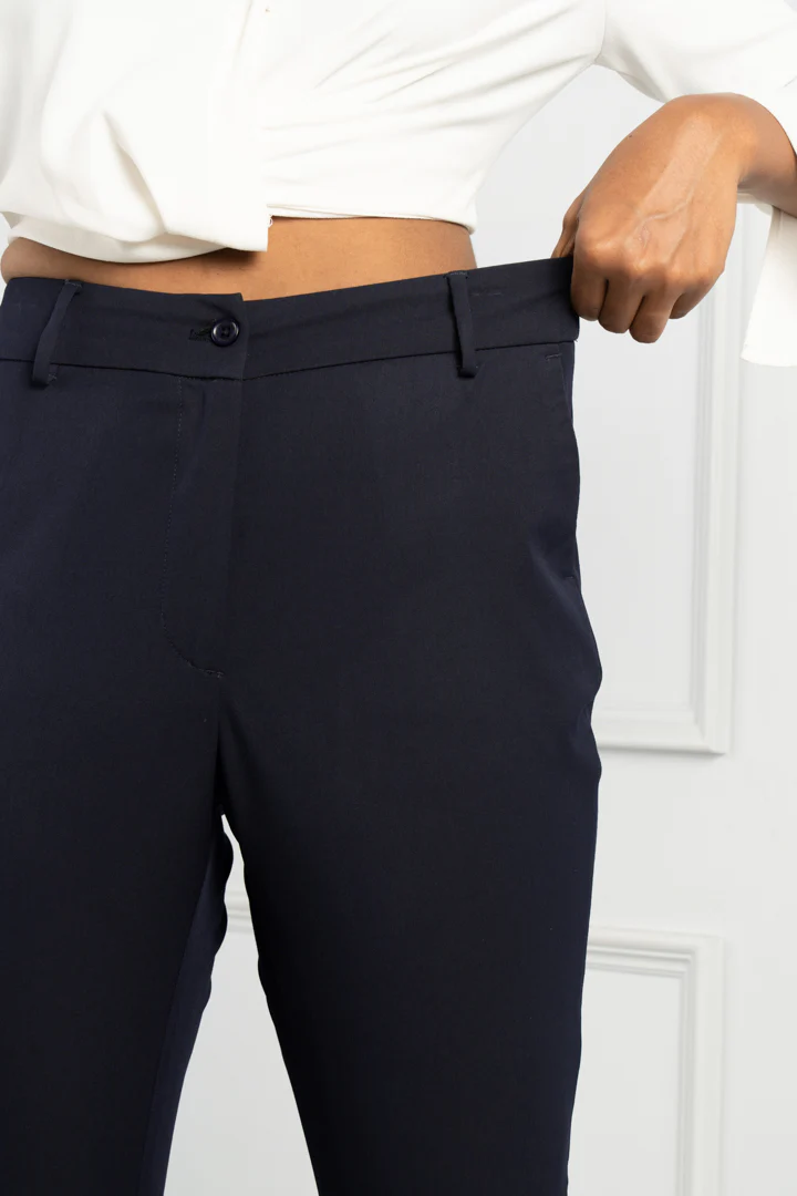 Navy All Weather Stretch Pants - Women - Image 5
