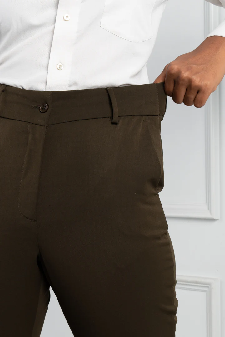 Olive All Weather Stretch Pants - Women - Image 5