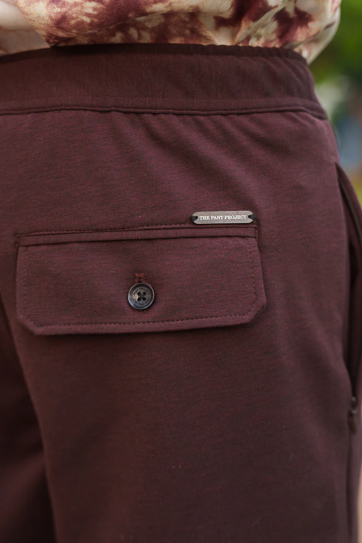 Plum Wine Power-Stretch Cargo Pants - Image 6