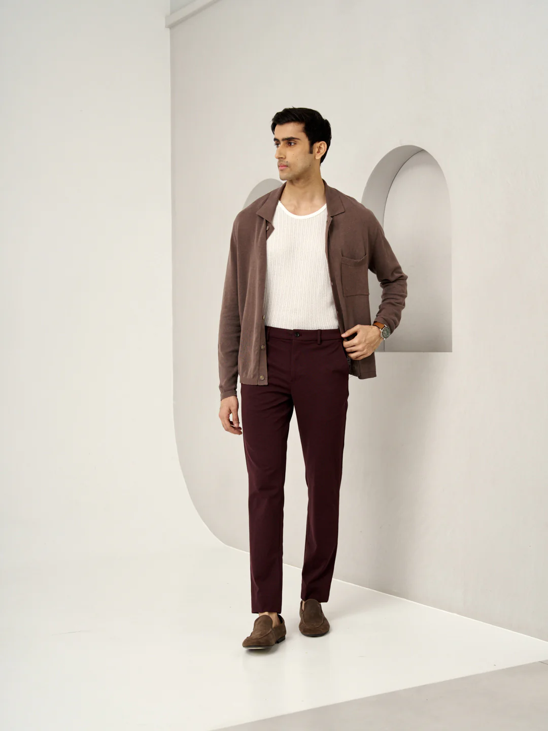 Plum Wine Power-Stretch Pants - Image 6