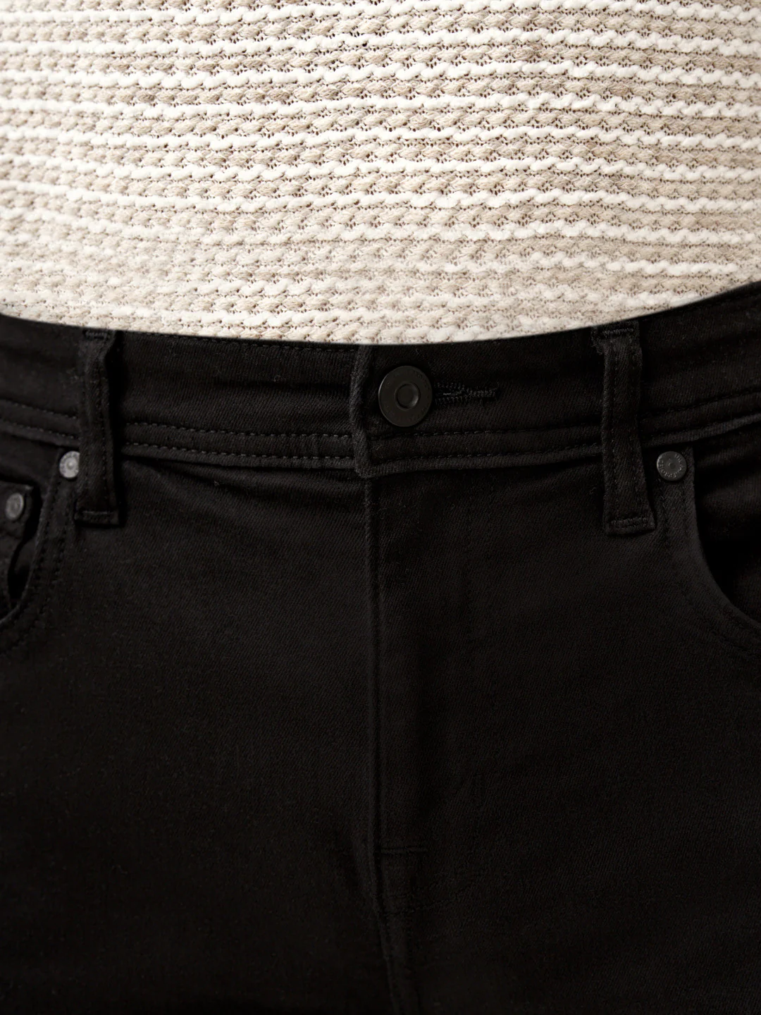 Raw Black Power-Stretch Slim Fit Jeans - Image 12